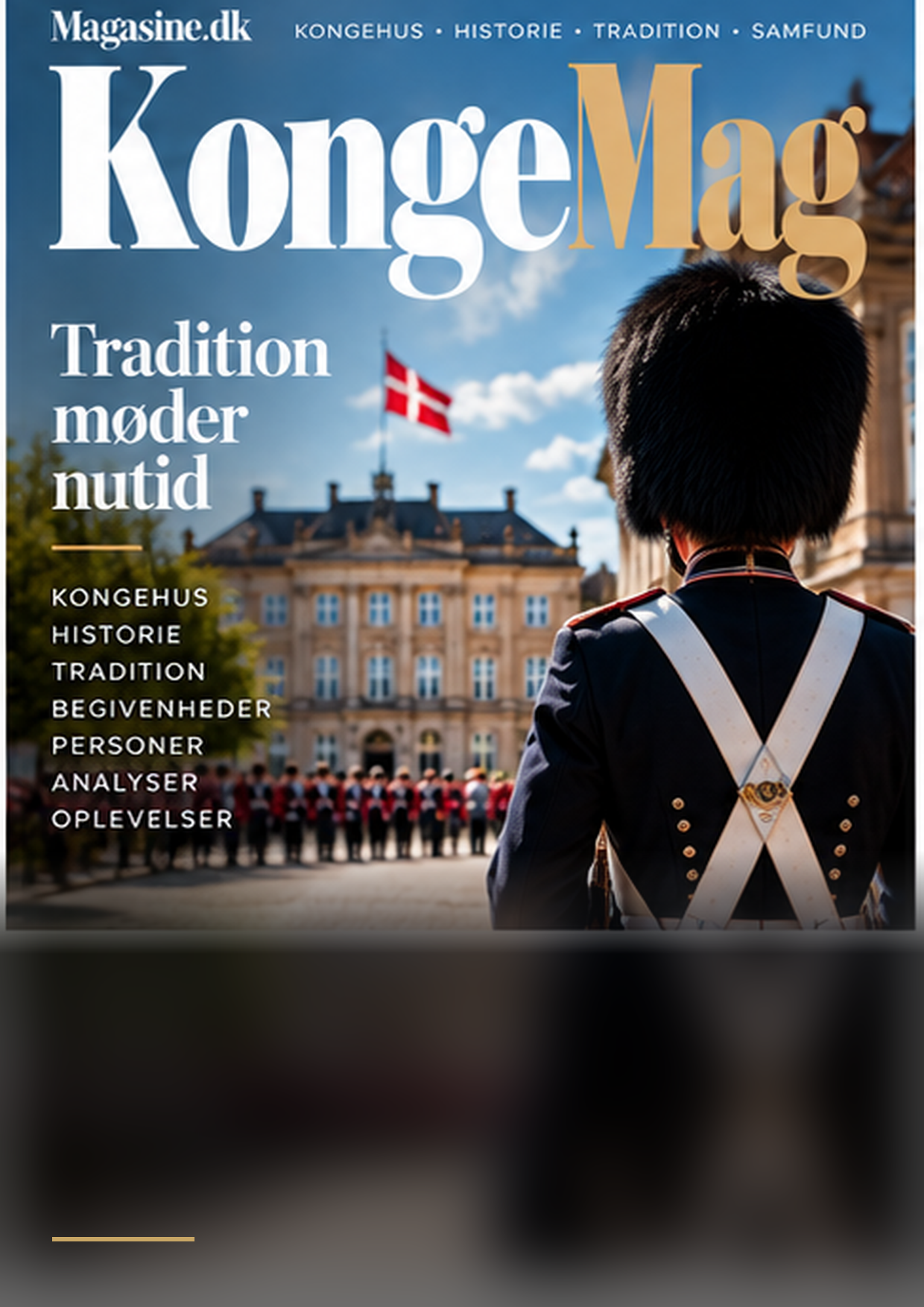 Forside: KongeMag