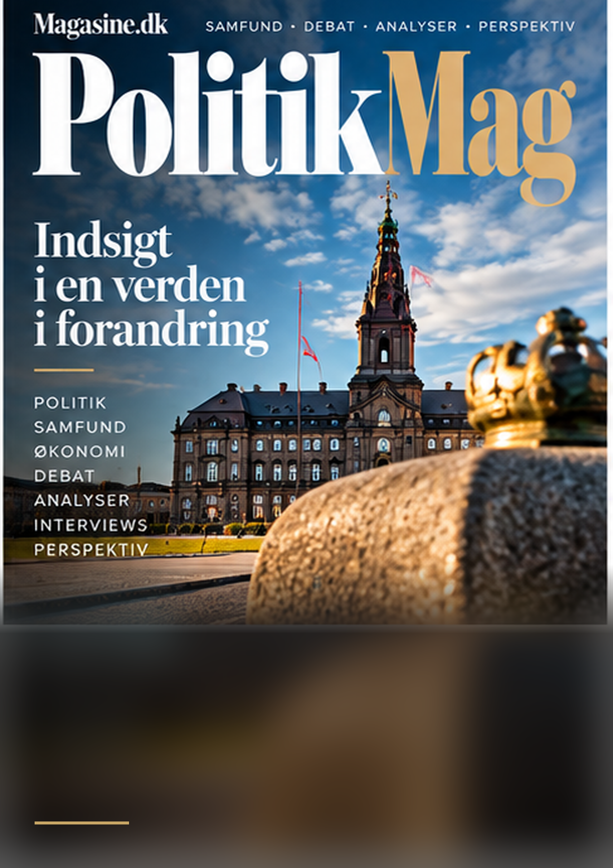 Forside: PolitikMag